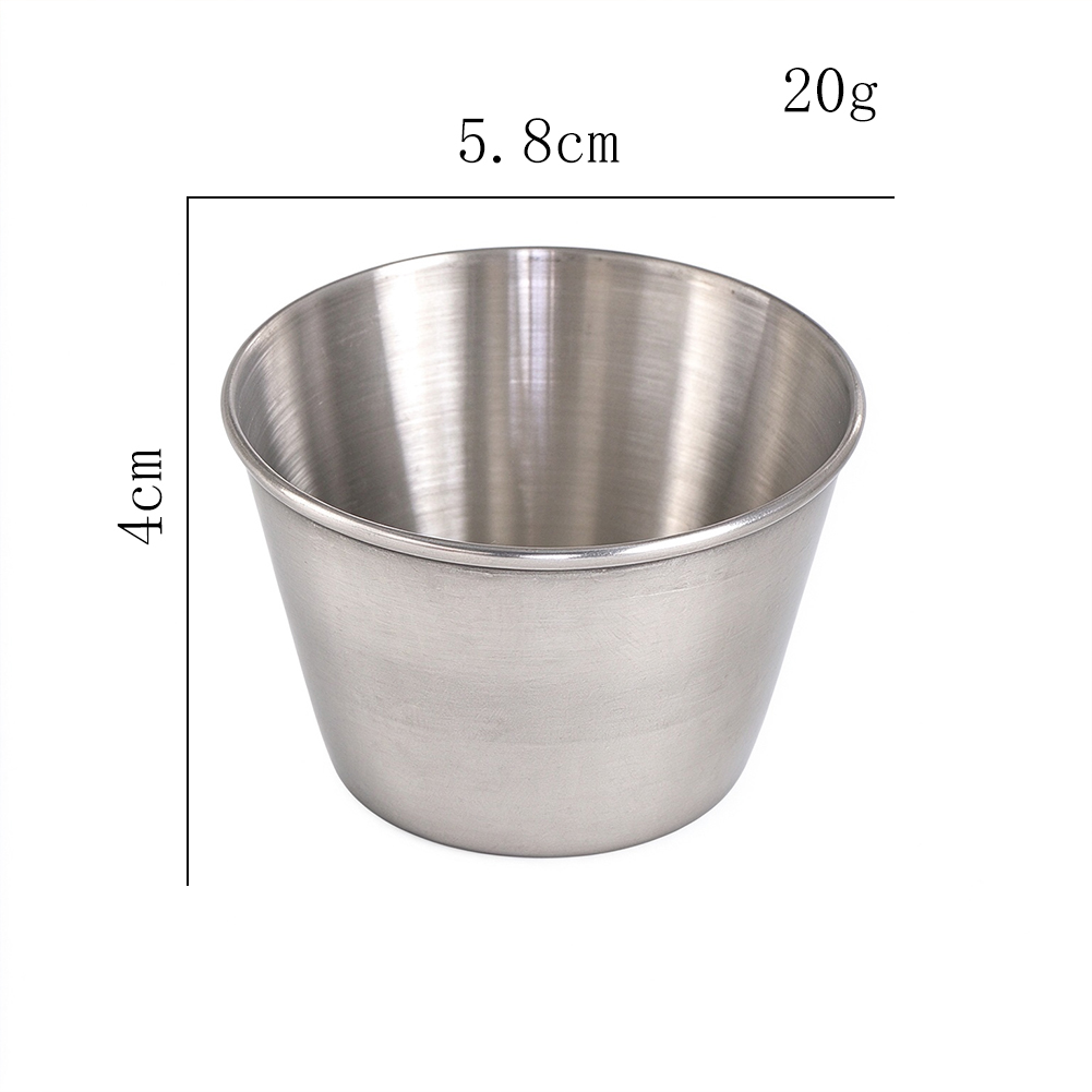 Kitchen Stainless Steel Multi- - Sauce Dipping Cup recension och pris