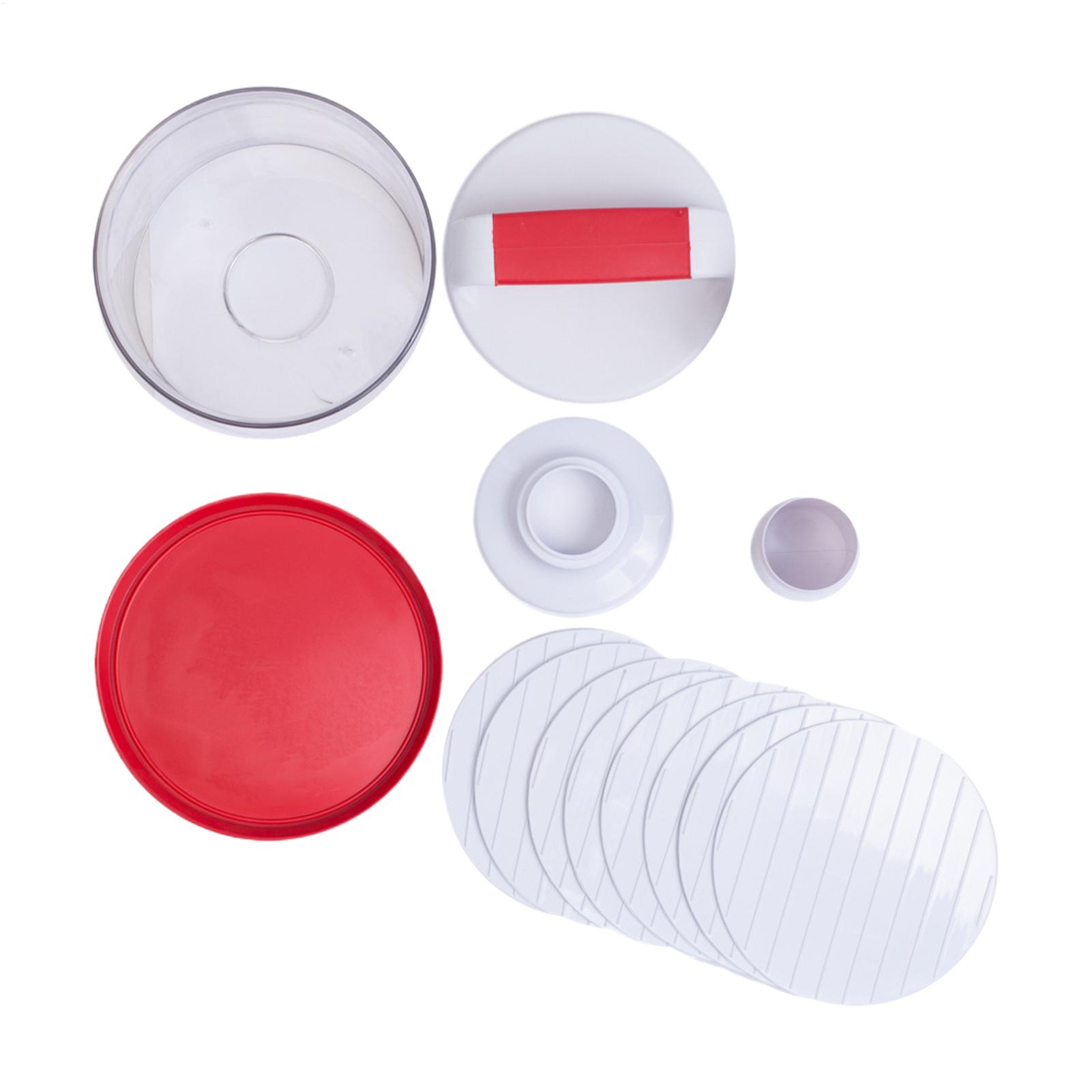 Hamburger Patty Maker Press No - Meal Prep Template recension och pris